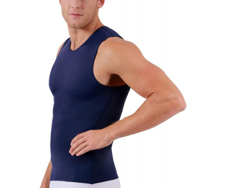 Insta Slim Big & Tall Compression Crew Neck Tank 2TAT0N1BT