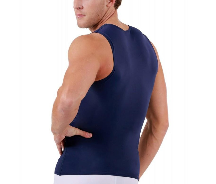 Insta Slim Big & Tall Compression Crew Neck Tank 2TAT0N1BT
