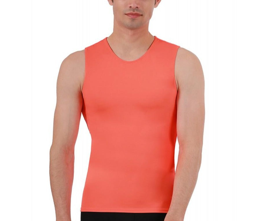 Insta Slim Big & Tall Compression Crew Neck Tank 2TAT0N1BT