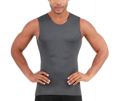 Insta Slim Medium Compression Sleeveless Crew Tank 2TAT0N1