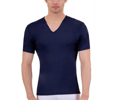 Insta Slim Big and Tall Medium Compression Short Sleeve V-Neck 2VAT001BT