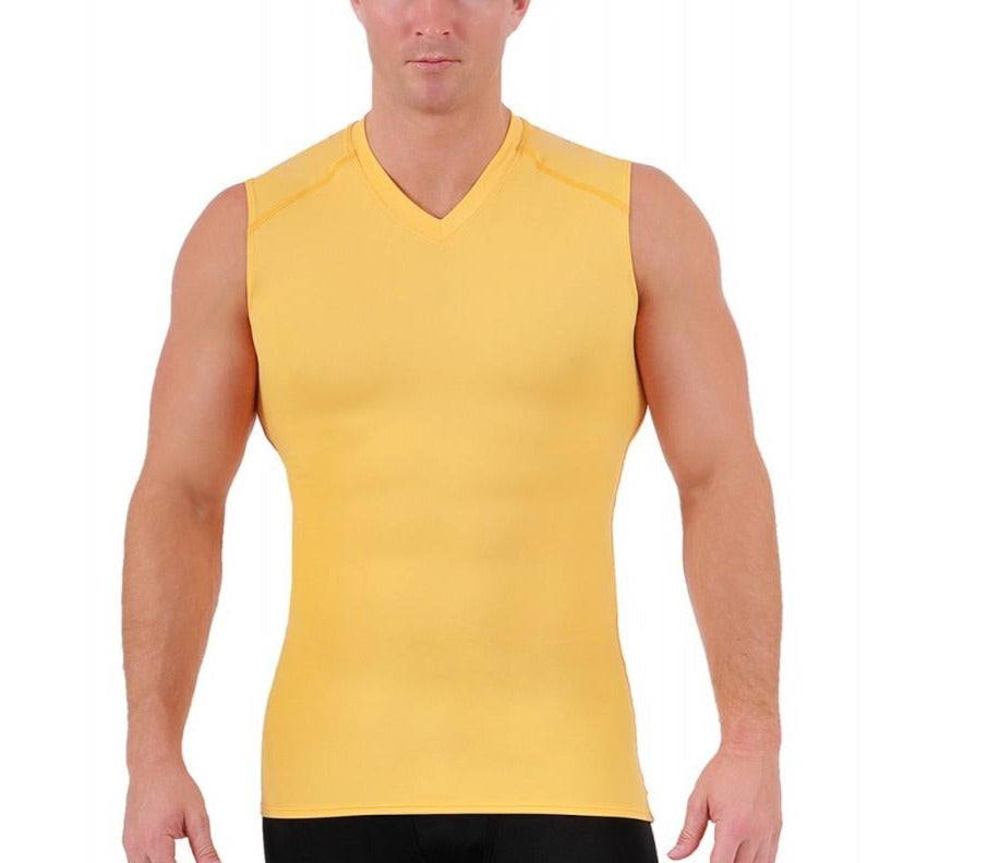 Insta Slim Big and Tall Medium Compression V-Neck Shirt 2VAT013BT