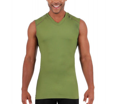 Insta Slim Big and Tall Medium Compression V-Neck Shirt 2VAT013BT