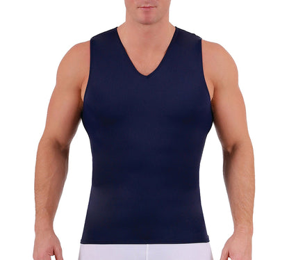 Insta Slim I.S.Pro USA Medium Compression Sleeveless V-Neck Tank 2VAT0N1