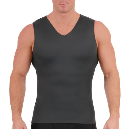 Insta Slim I.S.Pro USA Medium Compression Sleeveless V-Neck Tank 2VAT0N1