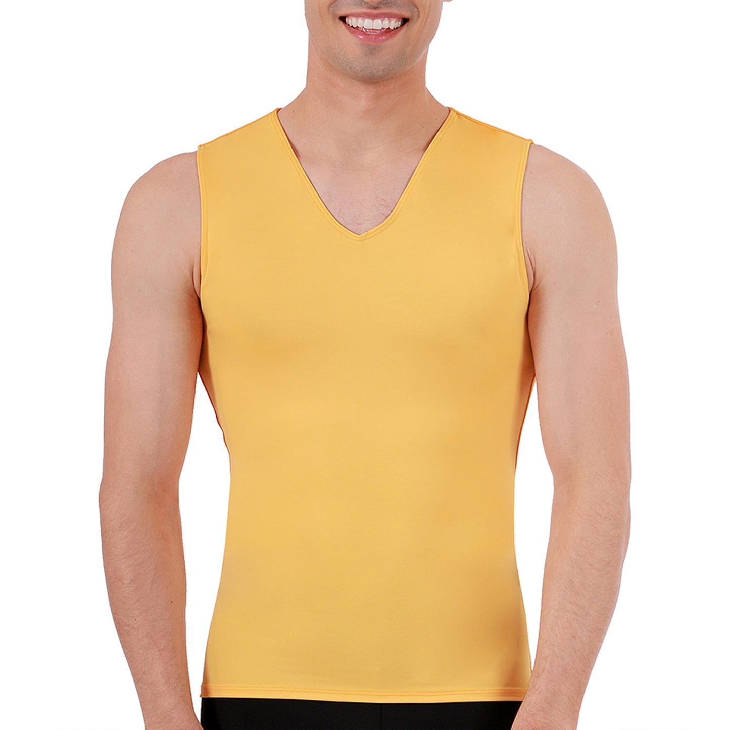 Insta Slim I.S.Pro USA Medium Compression Sleeveless V-Neck Tank 2VAT0N1
