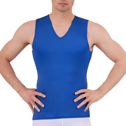 Insta Slim I.S.Pro USA Medium Compression Sleeveless V-Neck Tank 2VAT0N1