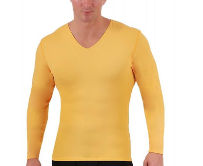 Insta Slim Big and Tall Medium Compression Long Sleeve V-Neck 2VLST01BT