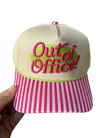 OUT OF OFFICE CANVAS CAP | DAD CAP