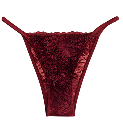 Lace Cheeky with Picot Elastic Sides, XS-XL