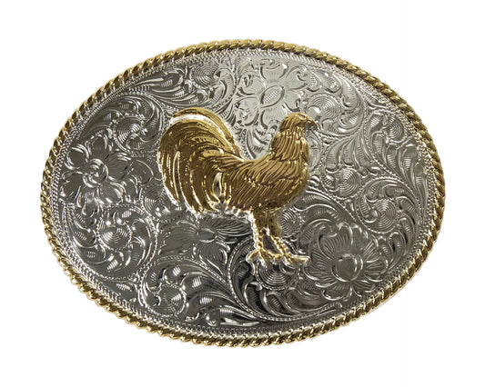Nocona Roost Rattler - Belt Buckle