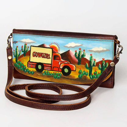 Wallet Genuine Western Leather Women Bag Betsy
