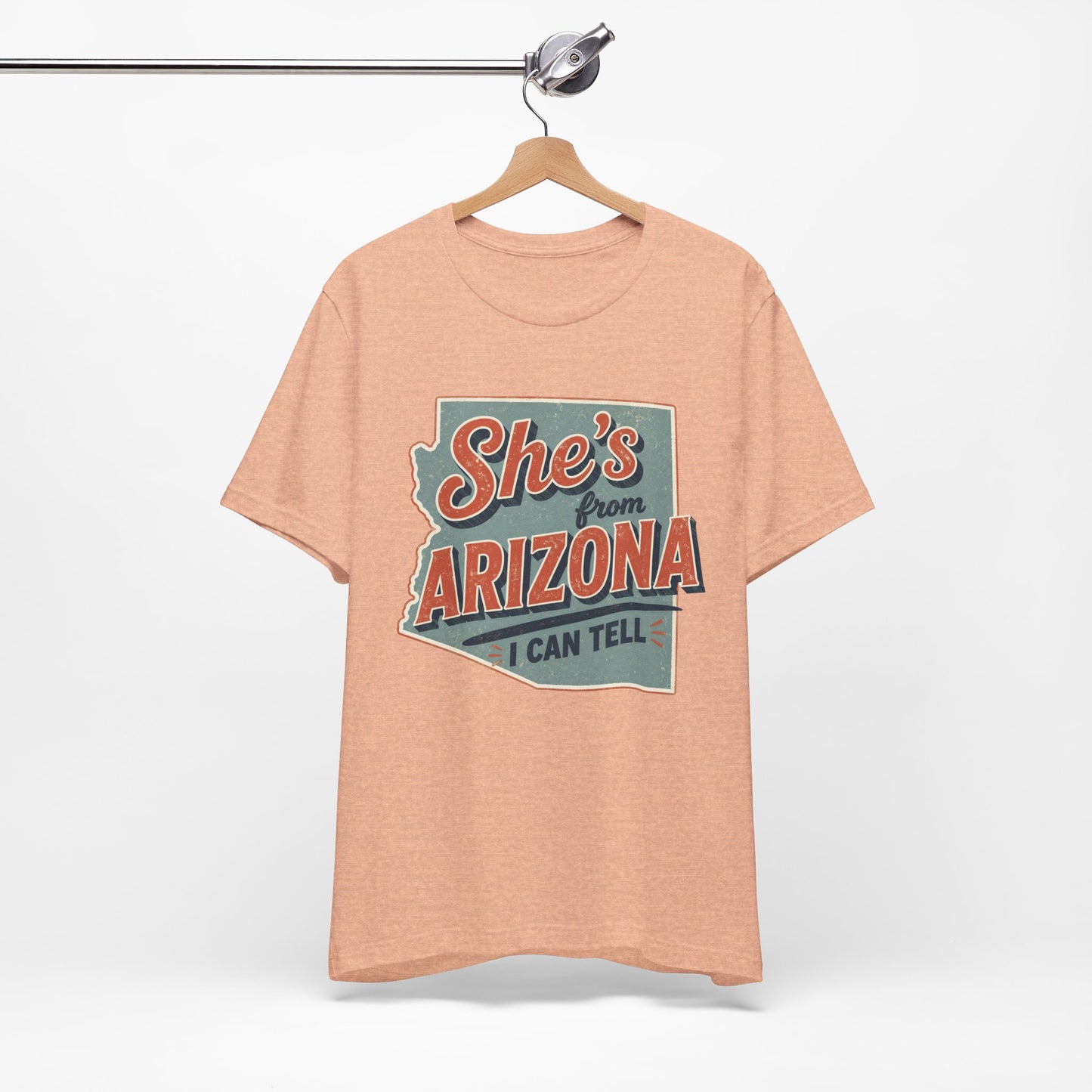 She's From Arizona I Can Tell Cowgirl T-Shirt -  Western Tee