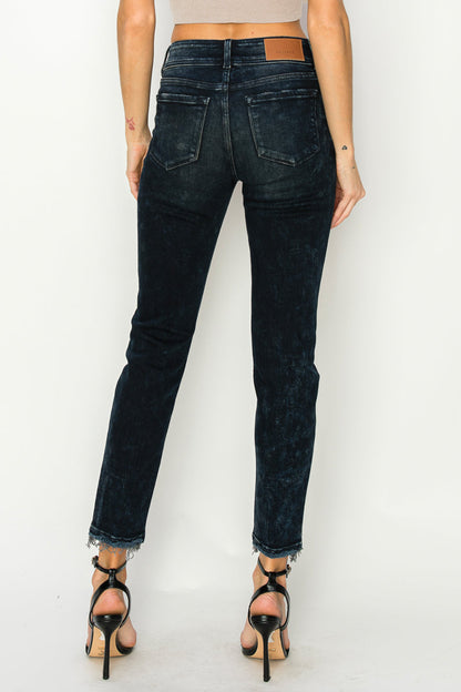 Thea Plus Mid Rise Cigarette Jeans
