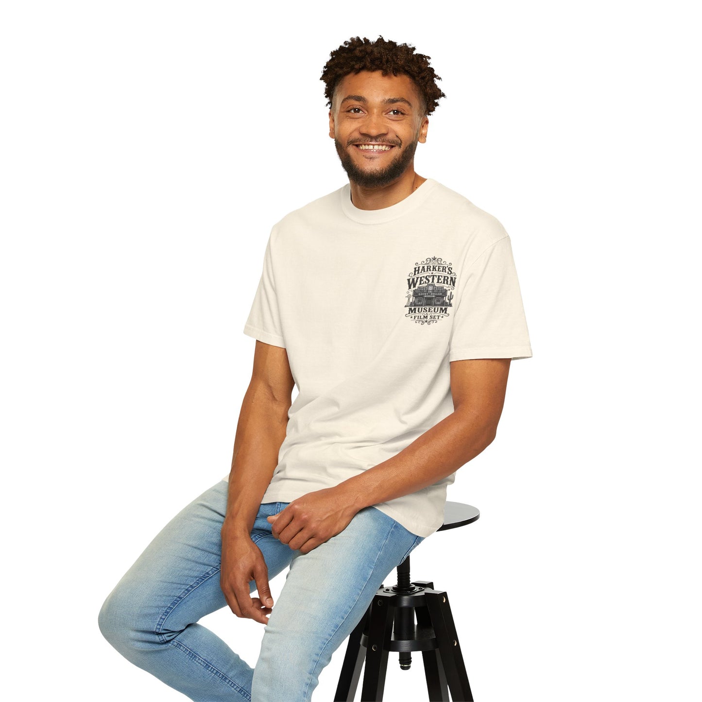 Harker's Western Museum Graphic T-Shirt — Harker’s Film Set Vintage Tee