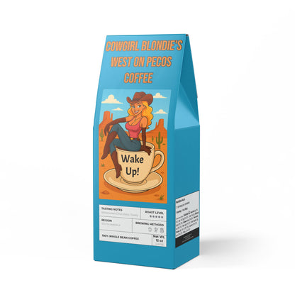 Cowgirl Blondie's West on Pecos Bitterroot Coffee Blend (Dark French Roast)