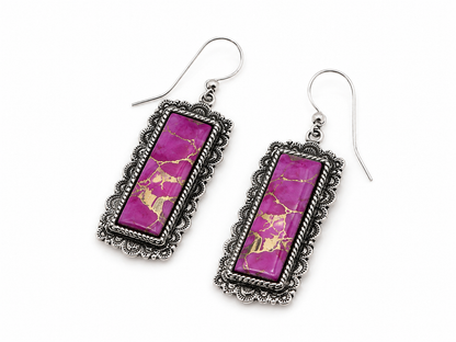 Gem Illusions™ Orchid Canyon Earrings