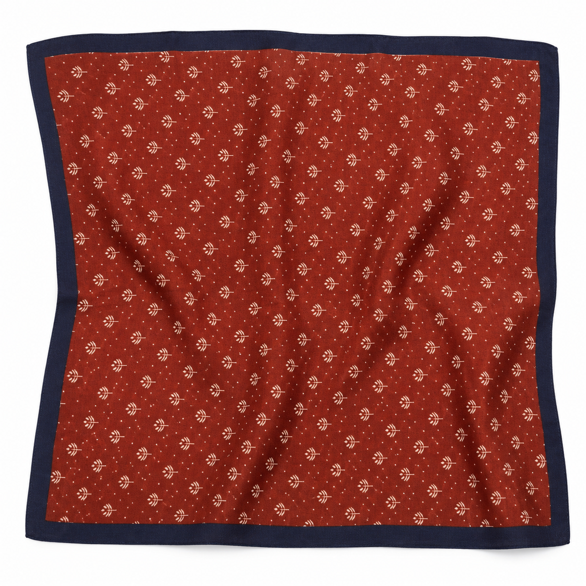 Autumn Bordeaux Leaf Scarf