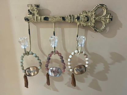 Mama Rustic Beaded Bracelet
