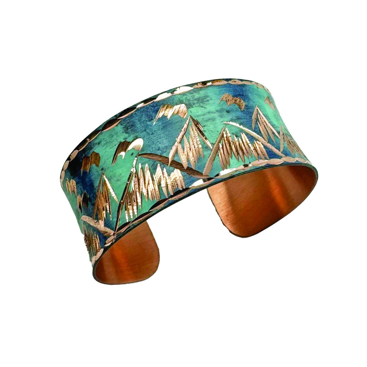 Patina Summit Sky Cuff