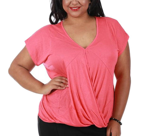 Top w/Front Overlap & Lace Inset 3533248