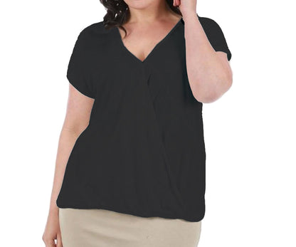 Top w/Front Overlap & Lace Inset 3533248