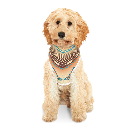 Southwestern Diamond Pet Hoodie — Aztec Print Dog/Cat Hoodie