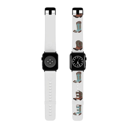 Western Boot Apple Watch Band