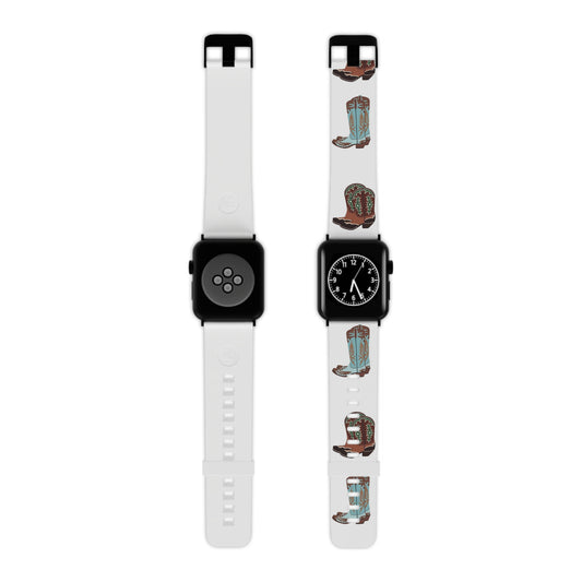 Western Boot Apple Watch Band
