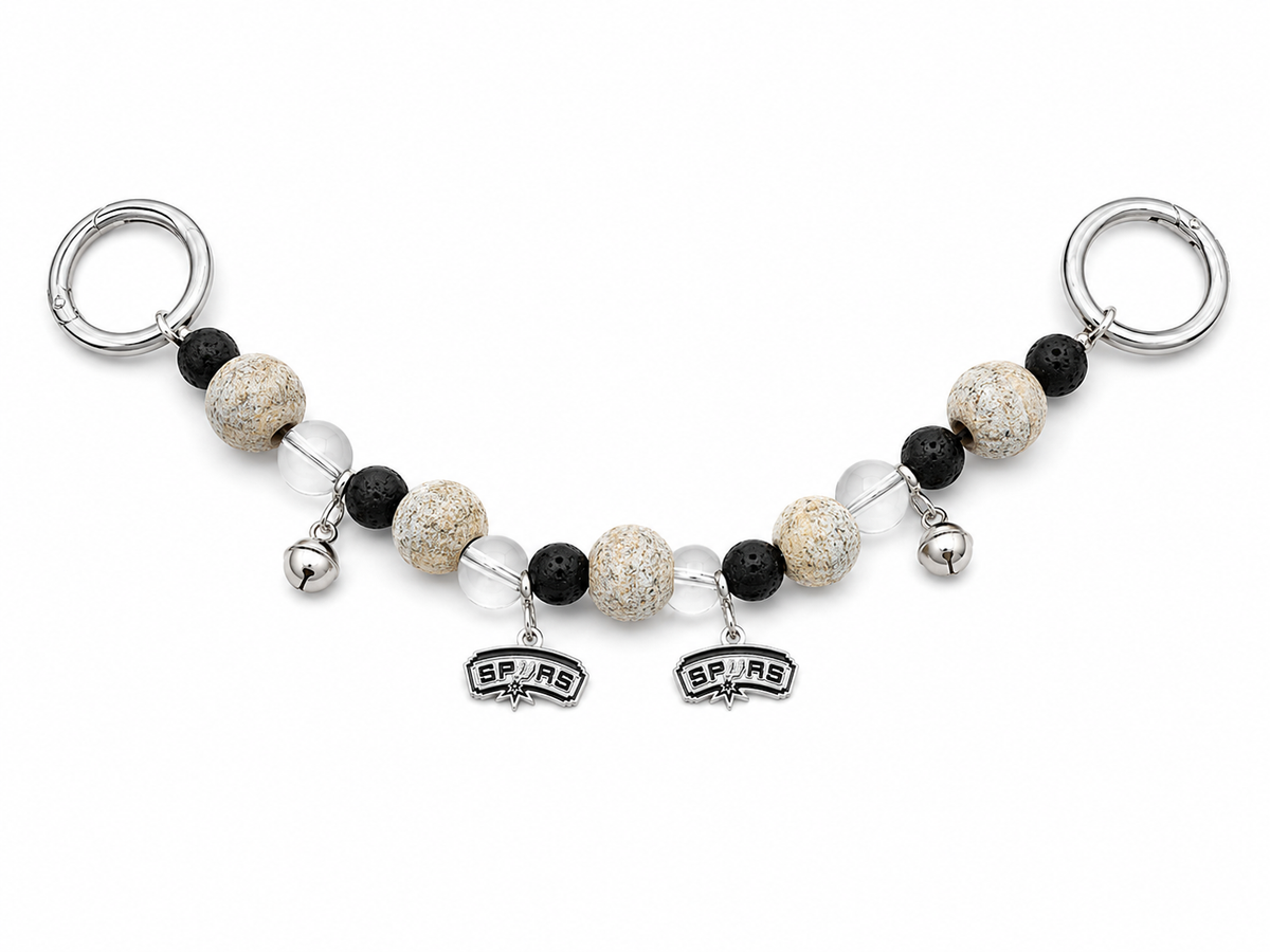 Spurs Purse Charm