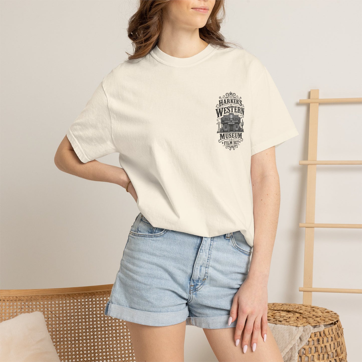 Harker's Western Museum Graphic T-Shirt — Harker’s Film Set Vintage Tee
