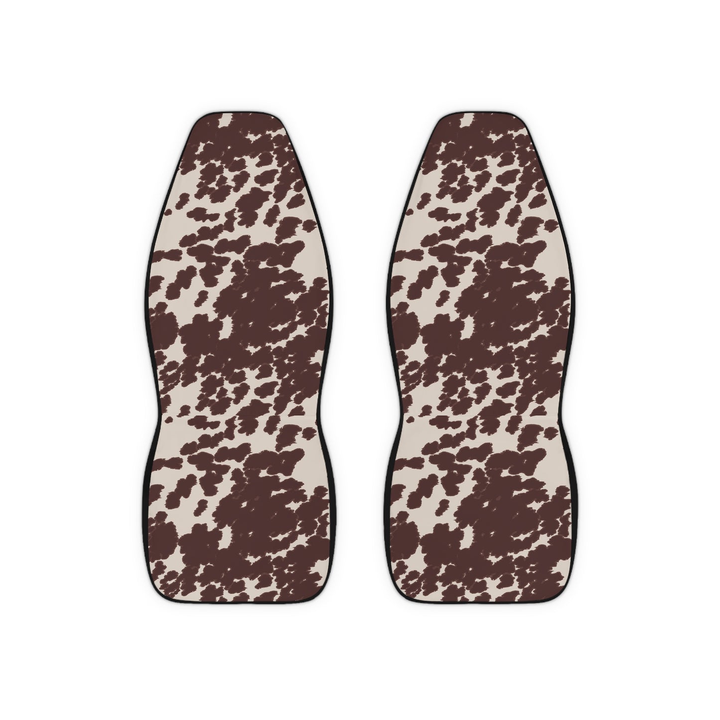 Cow Print Polyester Car Seat Covers for Trendy Car Interiors