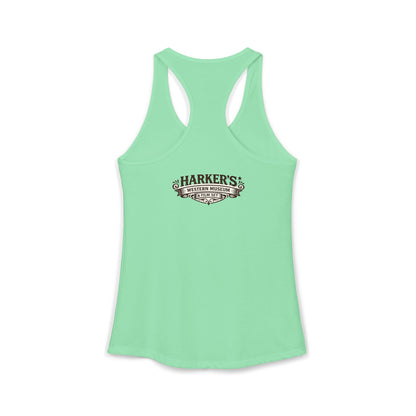 Harker's Saloon Girl Women's Ideal Racerback Tank