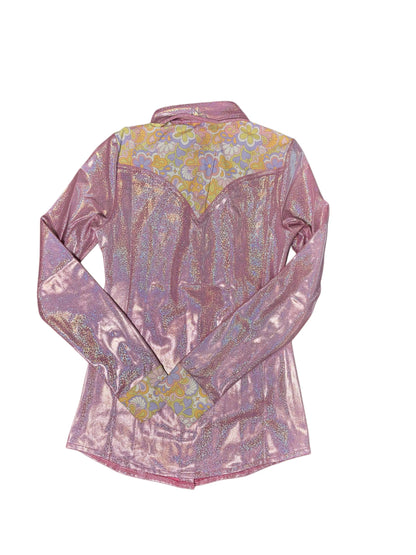 Girls Dolly Pearl Snap Rodeo Shirt