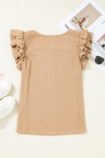 Danielle Square Textured Top