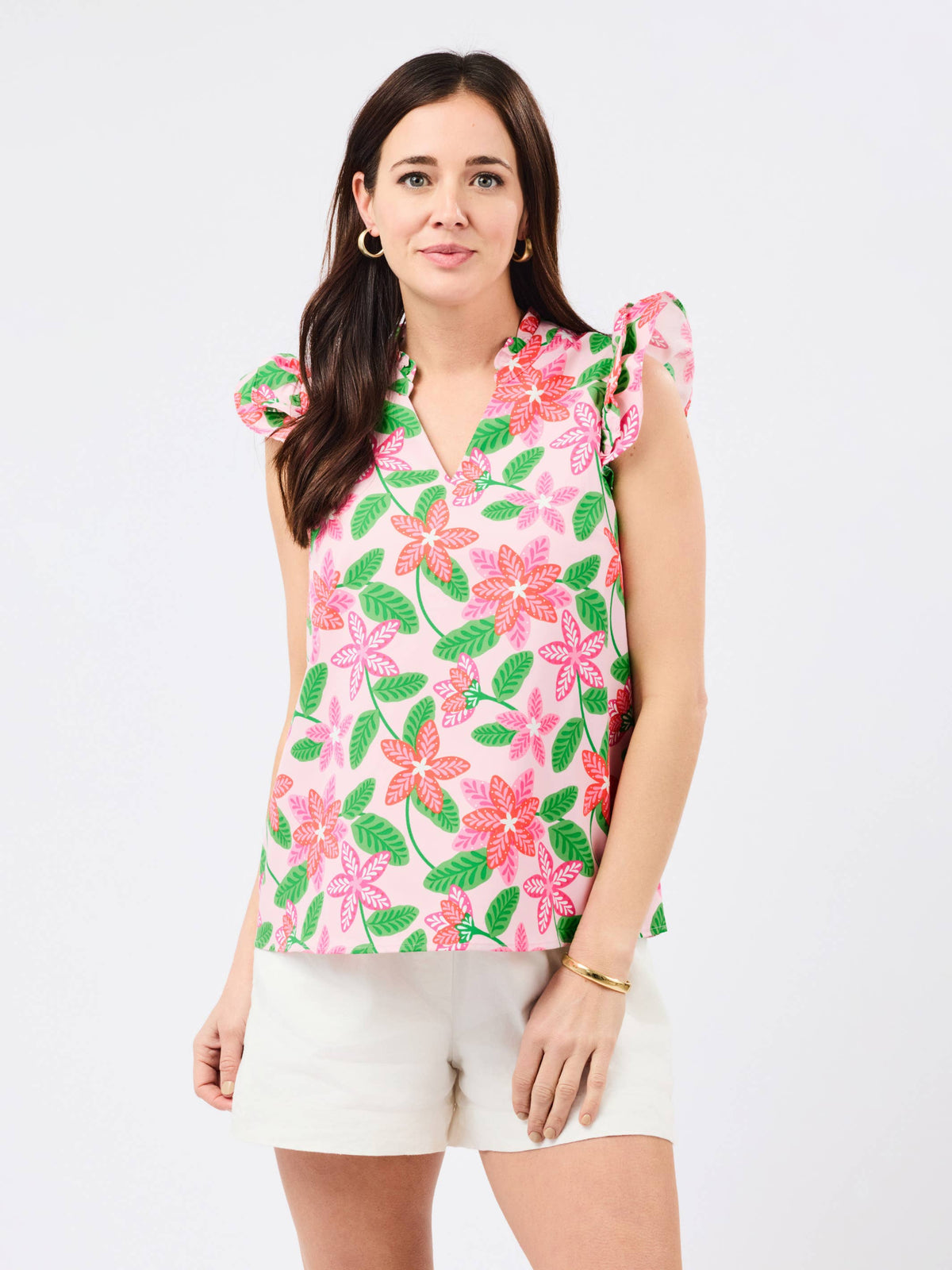 Leigh Top | Island Muse Pink