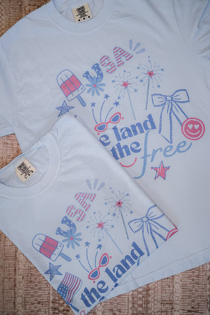 LAND OF THE FREE TEE