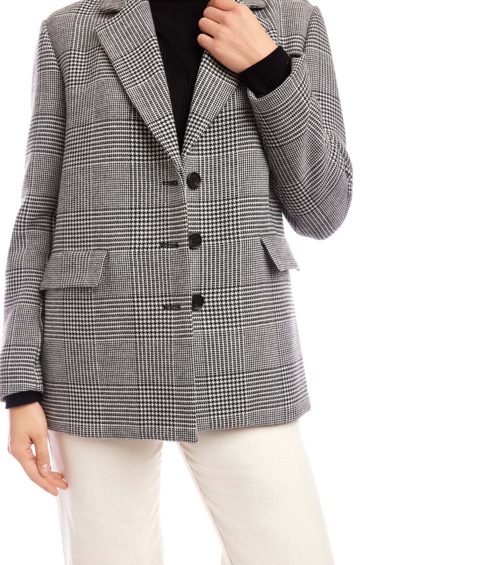Houndstooth Blazer