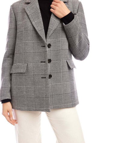 Houndstooth Blazer