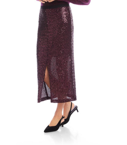 Sequin Midi Skirt