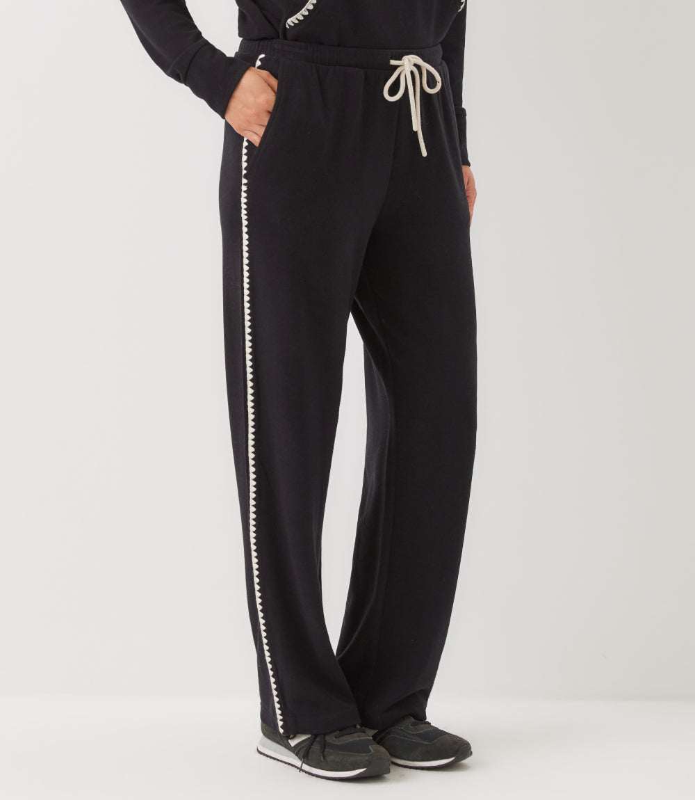 Edge Stitch Drawstring Sweatpants