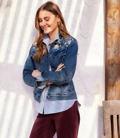 Embellished Denim Jacket