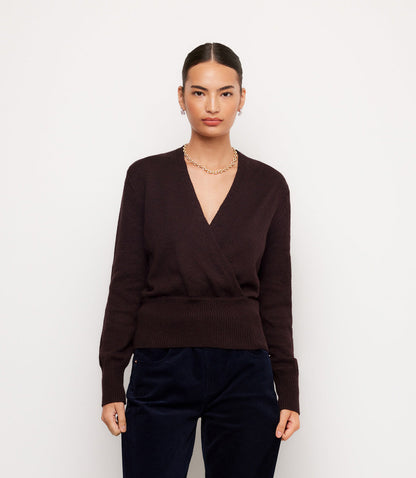 Petite Size Wrap Sweater
