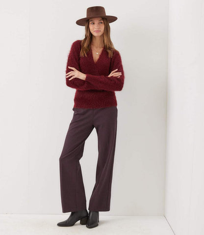 Eyelash Wrap Sweater