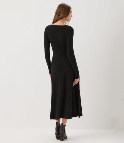 Seamless Sweater Midi Dress