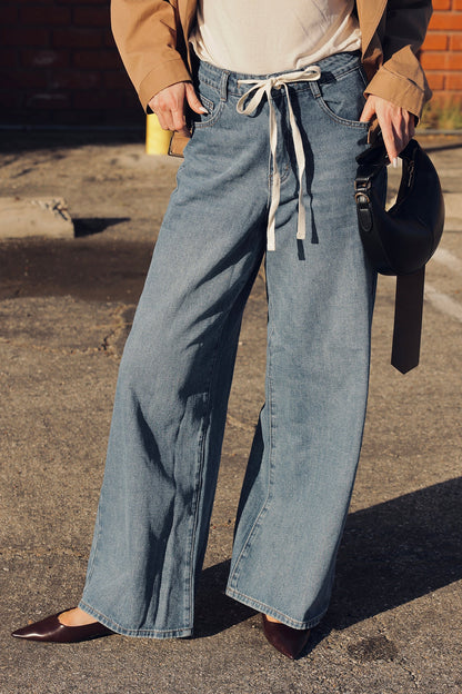 SHE'S A SWEET TALKER DENIM PANTS