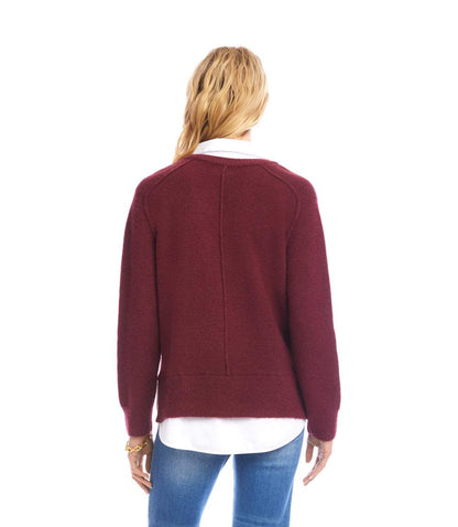 Petite Size Layered Sweater