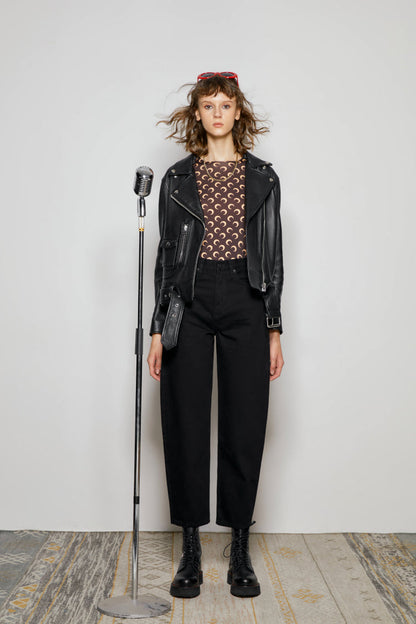 Queens Of Noise High Rise Barrel Jeans HJ026 [FINAL SALE]
