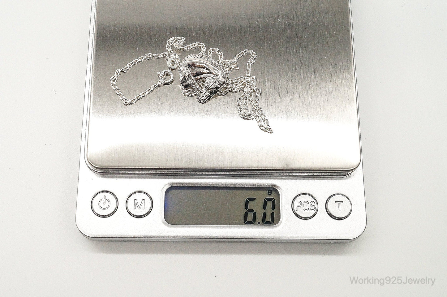 Vintage Horse Lover Sterling Silver Necklace