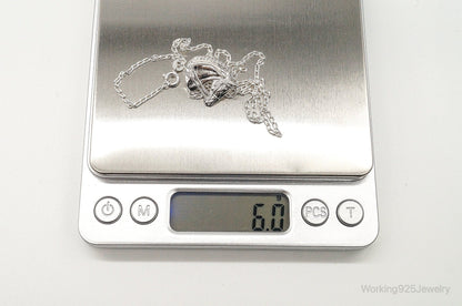 Vintage Horse Lover Sterling Silver Necklace